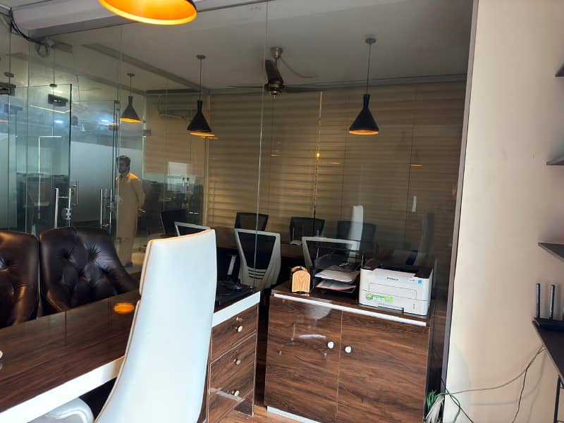 100 Plus Person Seats Fully Furnished Office Available For Rent At Main Boulevard Gulberg 32