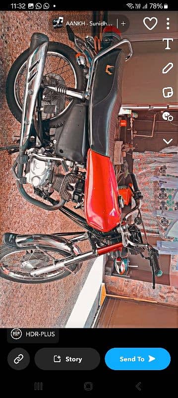 honda 125 CG used bike 0