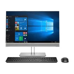 Hp all in one ci5 8th gen 8gb 256gb A plus pc available