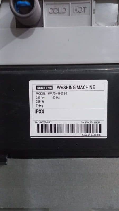 Samsung washing machine 0