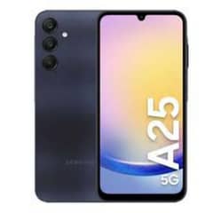 samasung galaxy A 25 8/256 juat box open brand new