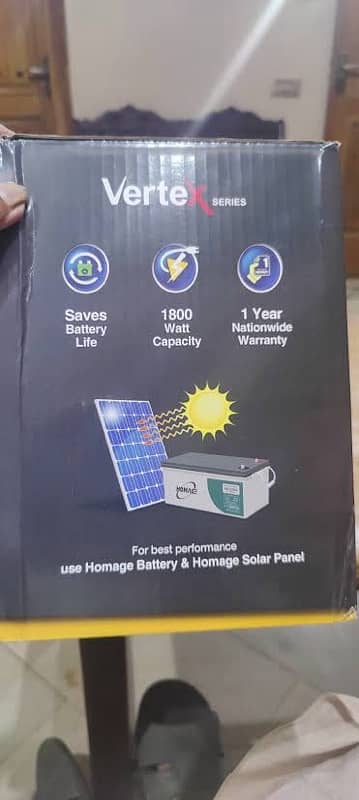 Homage 2414 Solar Ups - VERTEX -SOLAR SUPPORTED INVERTER UPS HYBRID 1