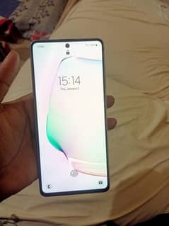 Samsung note 10 lite official pta approved 10 / 10 Condition