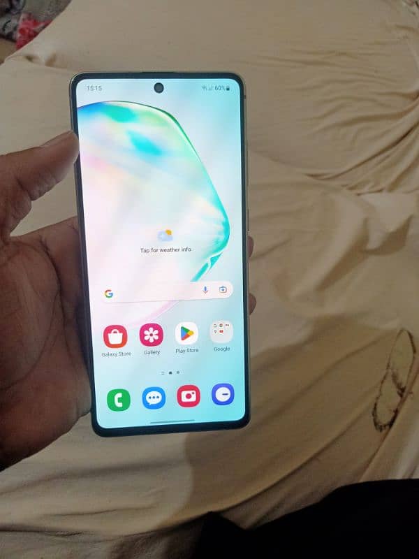 Samsung note 10 lite official pta approved 10 / 10 Condition 1