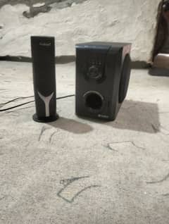 Audionic AD7000 Single Speaker With Woofer