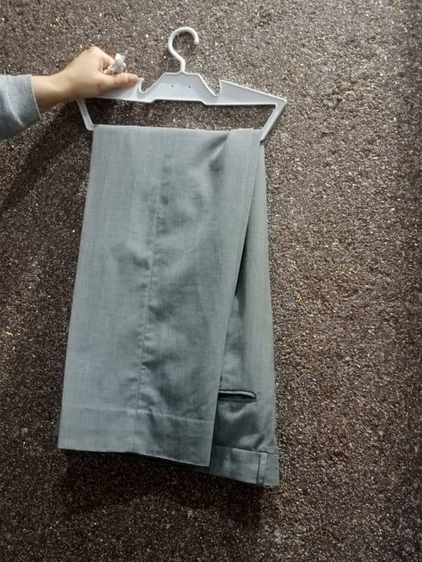 Decent Pant Coat in grey color 3