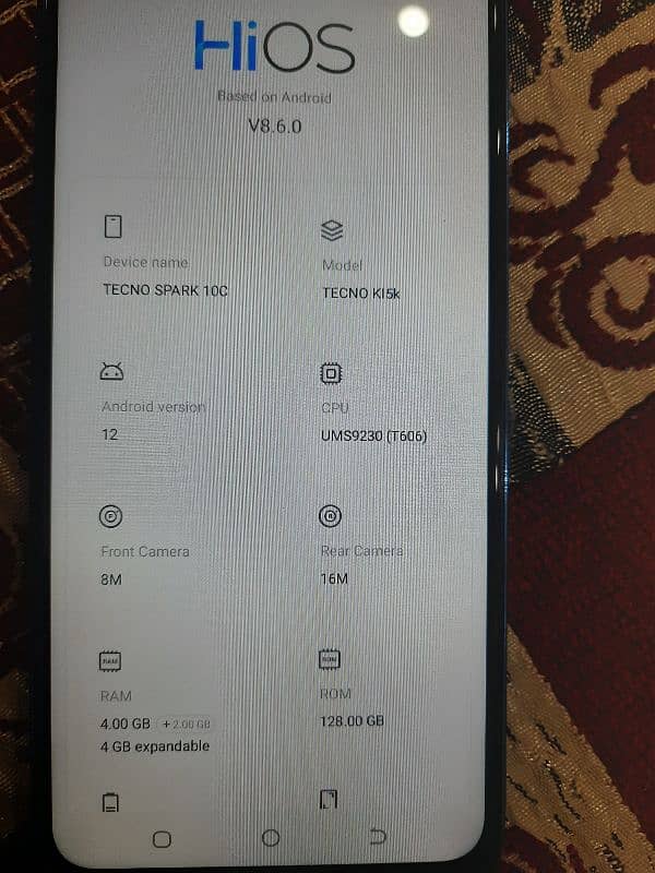 Tecno Spark 10c Exellent New Condition 4