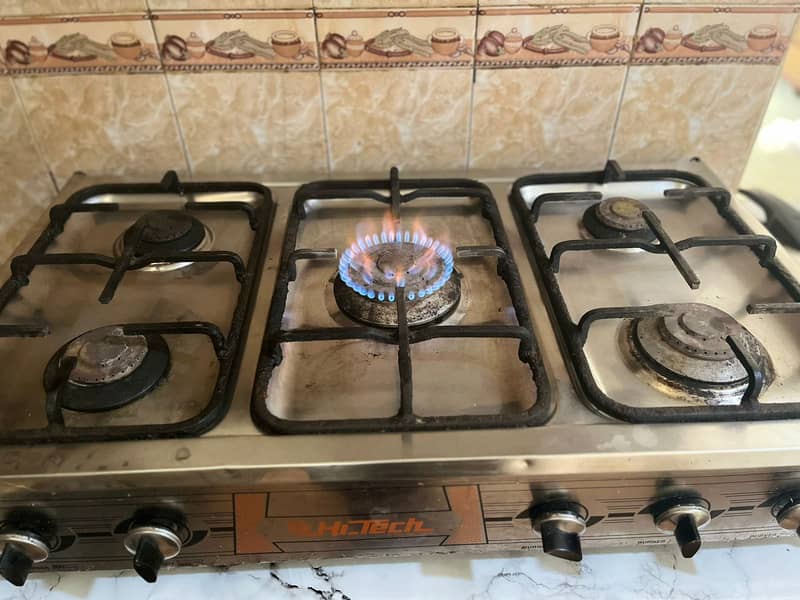 HI-TECH 05 Burners Stove for Sale. (Very Good Condition - ALL OK) 3