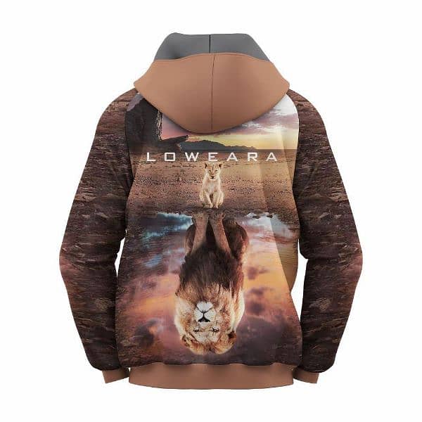 Girls printed Hoodie - 1 PC 1