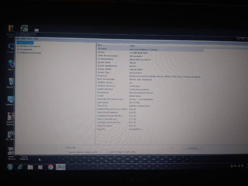 dell latitude . . with graphic card installed 4