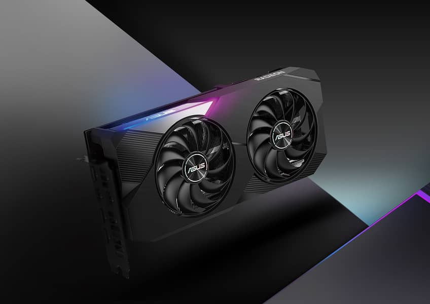 ASUS Dual Radeon™ RX 6700 XT 12GB 1