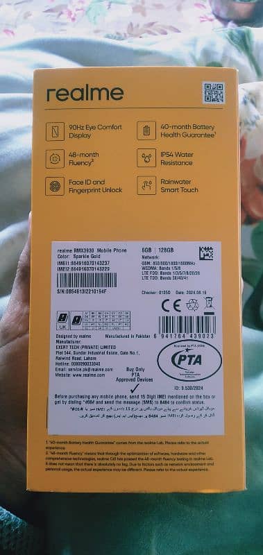 REALME C61 10/10 SPARK GOLD 3