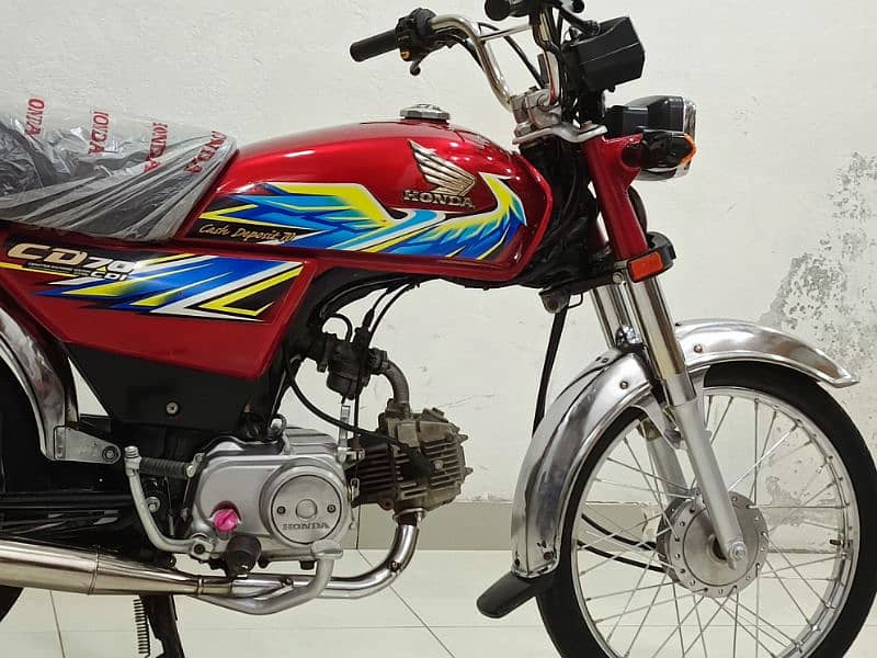 HONDA CD 70 model 2021 4