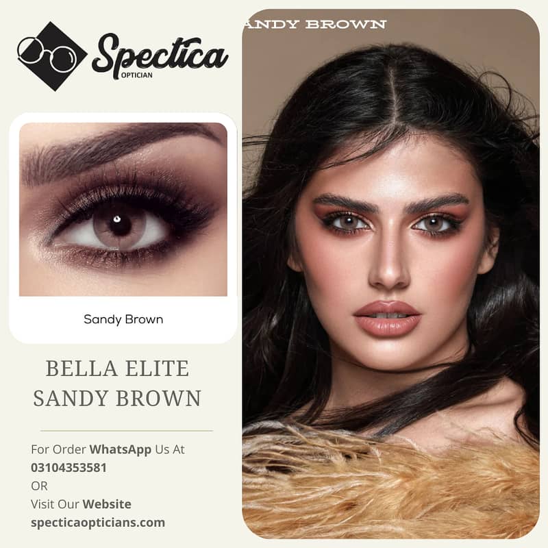 COLOUR CONTACT LENSES (BELLA ELITE COLLECTION) 2