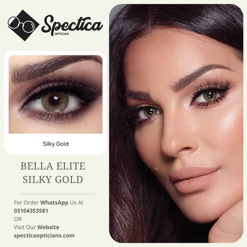 COLOUR CONTACT LENSES (BELLA ELITE COLLECTION) 4