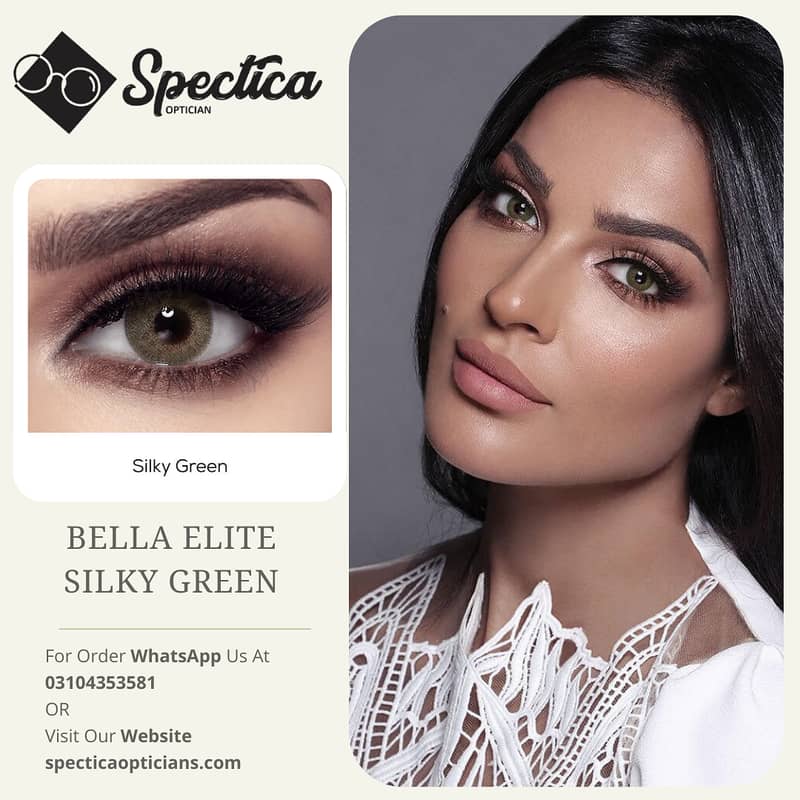 COLOUR CONTACT LENSES (BELLA ELITE COLLECTION) 6