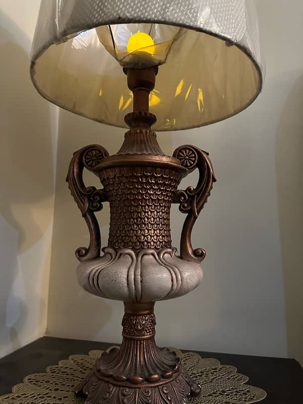 bedroom side table lamps … in brand new condion 3