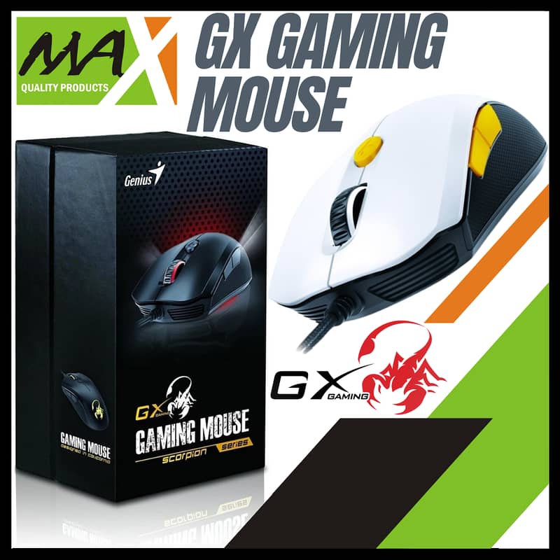 Genius GX M6-600 Scorpion Laser Mouse 0