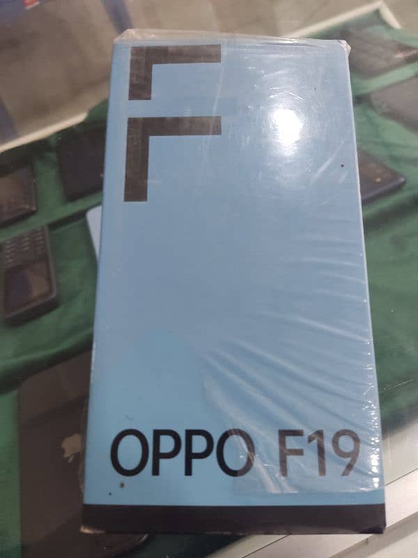 oppo F19 (6+6/128) with full box 33 watt fast charging 2