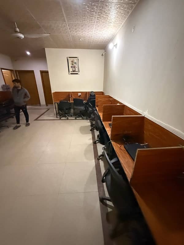 15 SEATS CALL CENTER WITH LAPTOPS 2