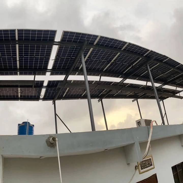 10kw elevated structure with growatt inverter 2