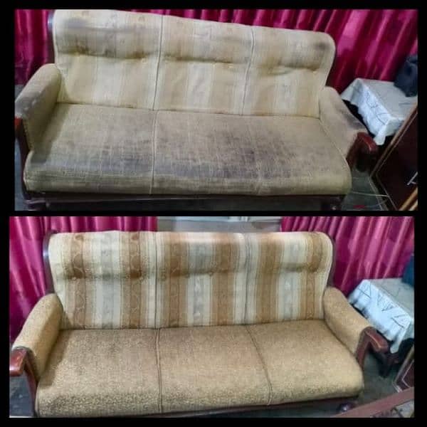 sofa cleaning washing and dryclean at your door step in karachi 0