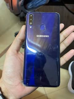 Samsung A20s Blue