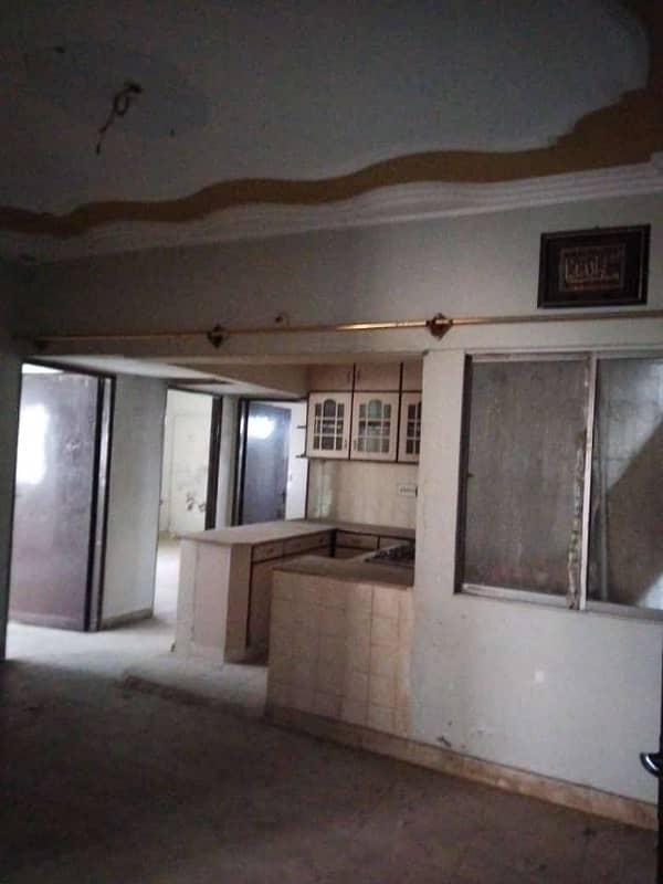 FLAT FOR RENT NOMAN GRAND CITY GULISTAN E JAUHAR BLOCK 17 KARACHI CONTACT 0331,8381586. 0