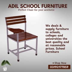 school chairs / chairs / college chairs / desk / bench / office table