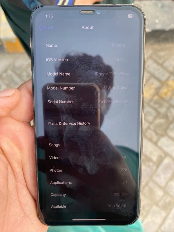 iPhone 11 Pro Max 256gb 4