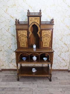 Sheesham wood console cabinet