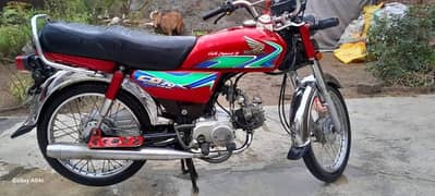 HONDA CD 70 2017 MODEL 18 STICKE