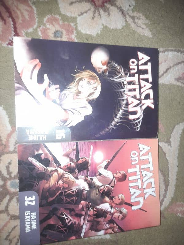 attack on titan original mangas 0