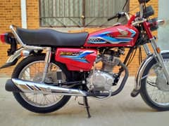 Honda CG 125. Model 24. Applied For. Brand New Condition