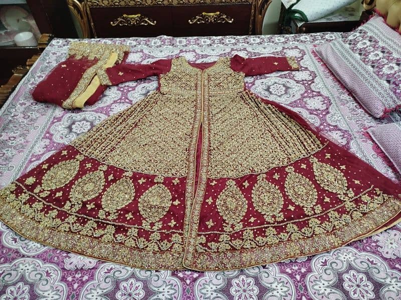 bridal dress/wedding wear/walima wear/wedding dress for sale 0