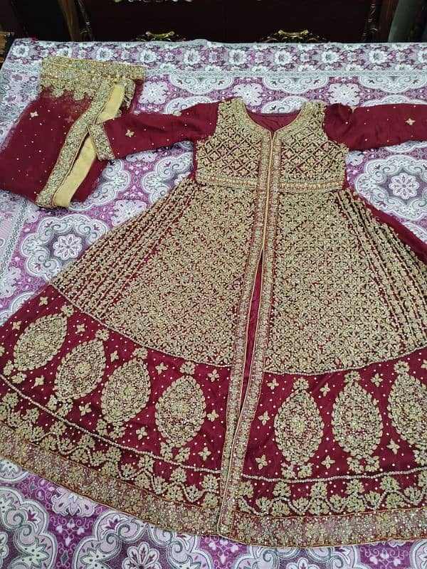 bridal dress/wedding wear/walima wear/wedding dress for sale 1