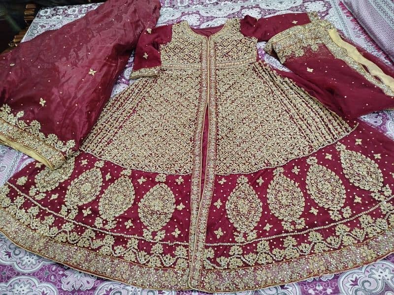 bridal dress/wedding wear/walima wear/wedding dress for sale 3