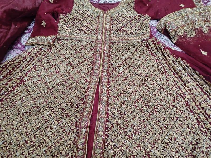 bridal dress/wedding wear/walima wear/wedding dress for sale 6