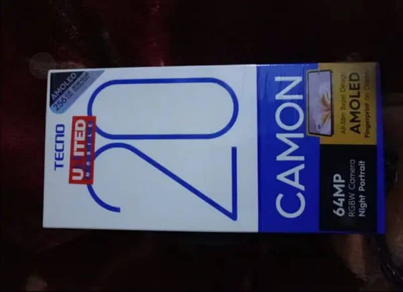 Tecno Camon 20 8/256Gb 4 Month garranty complete box 3