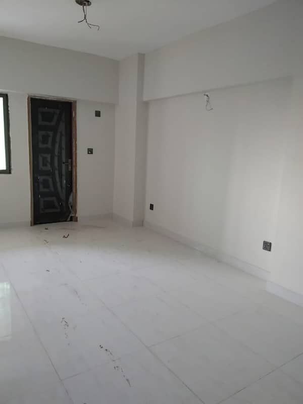 2 Bd Dd Flat for Rent in Brand new Apartment of Sanabil Heights Gulistan E Jahour Block 7 11