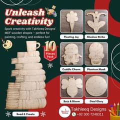 Lasani MDF crafts for kids