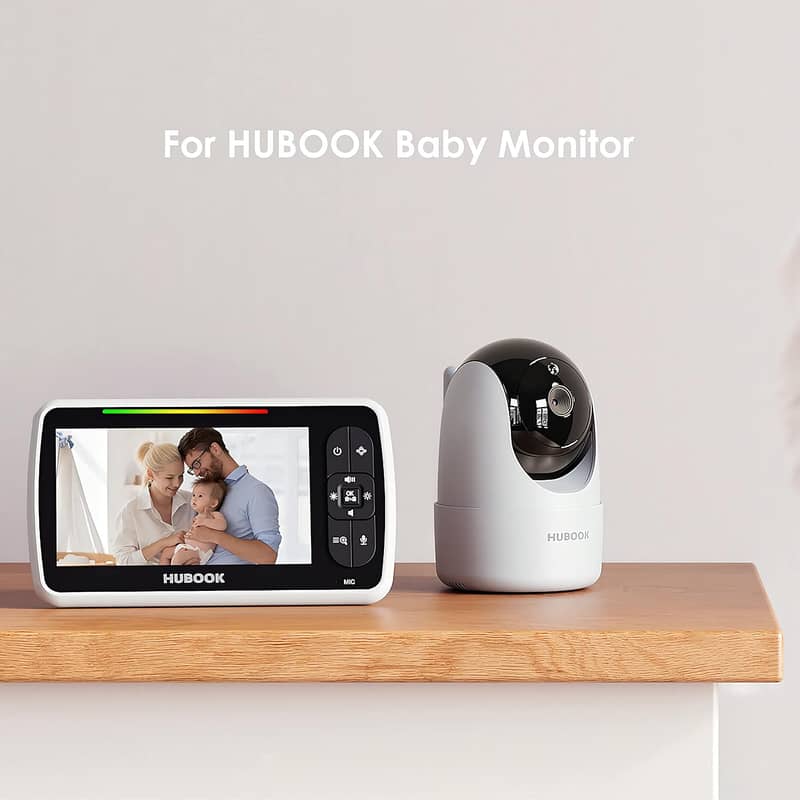 Hubook SM652 Baby Monitor with Camera Audio 5.0" Screen TFT LCD 0