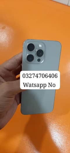 iPhone 15 pro max JV 256GB Natural Titanium