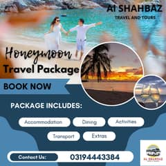 Travel and tours honeymoon,couple package,corprate package,solo