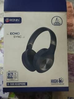 new headphones Ronin wireless with 6 months warranty