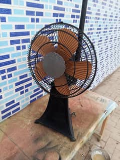 Gas operating fan