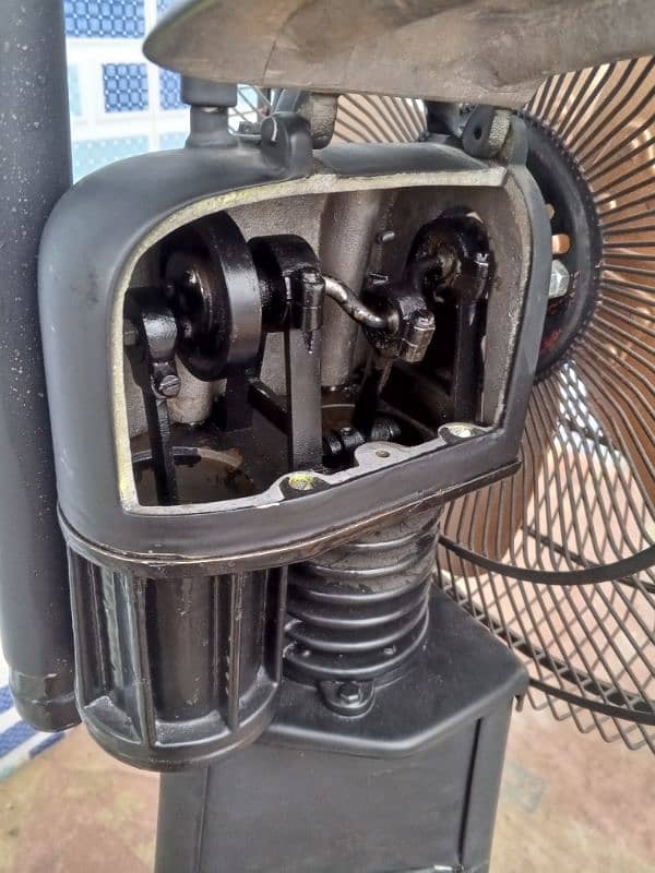 Gas operating fan 12