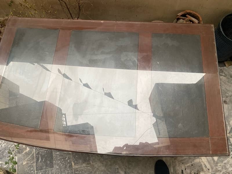 Used Glass Table For Office 4