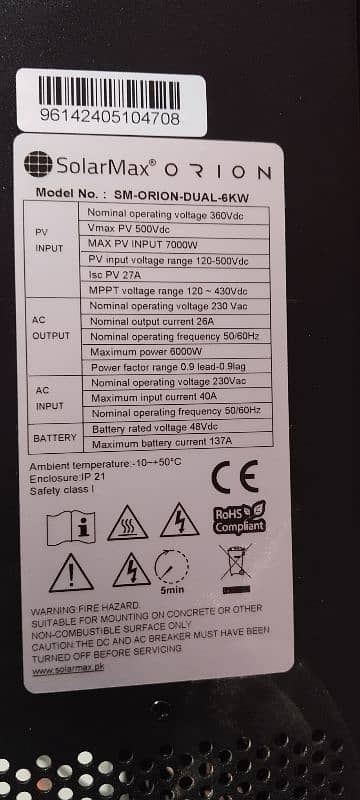 solar inverter 6 kv  for sale 4