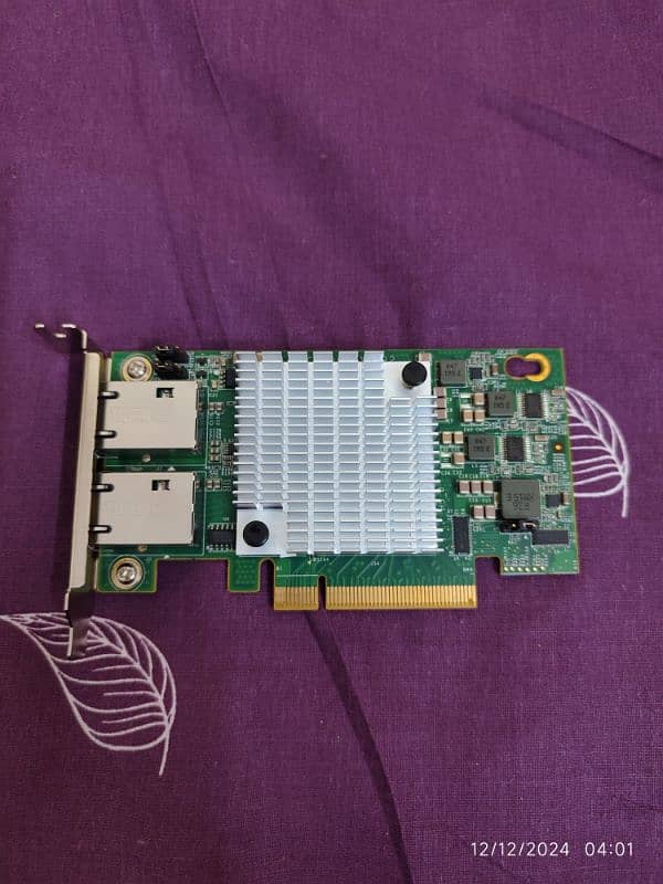 10GBe Multi GB Ethernet PCIe x8 Lan Card Dual Port Intel X540 Chipset 1